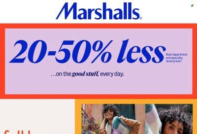 marshall lv|marshalls weekly ad.